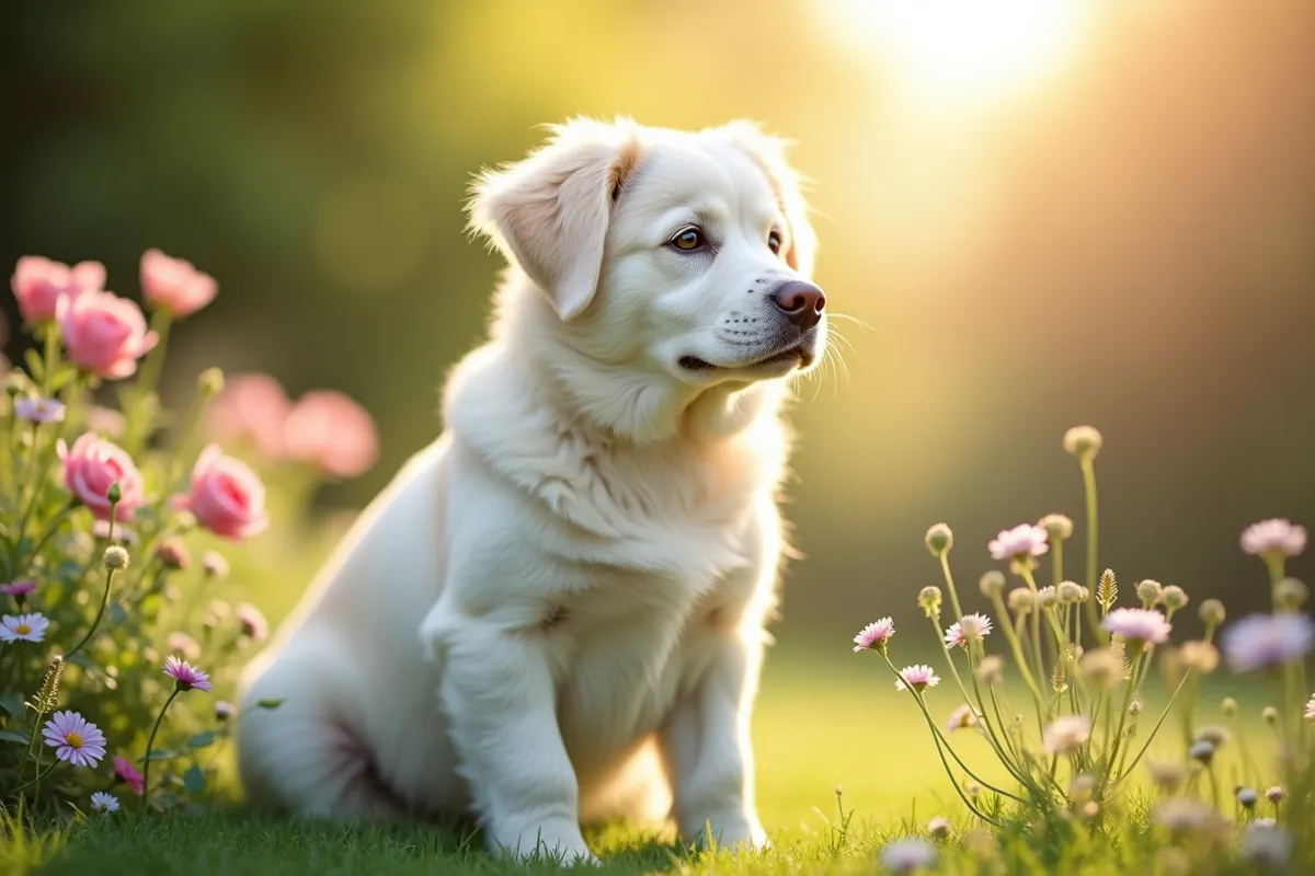 Biały pies w senniku – Znaczenie i interpretacja snów