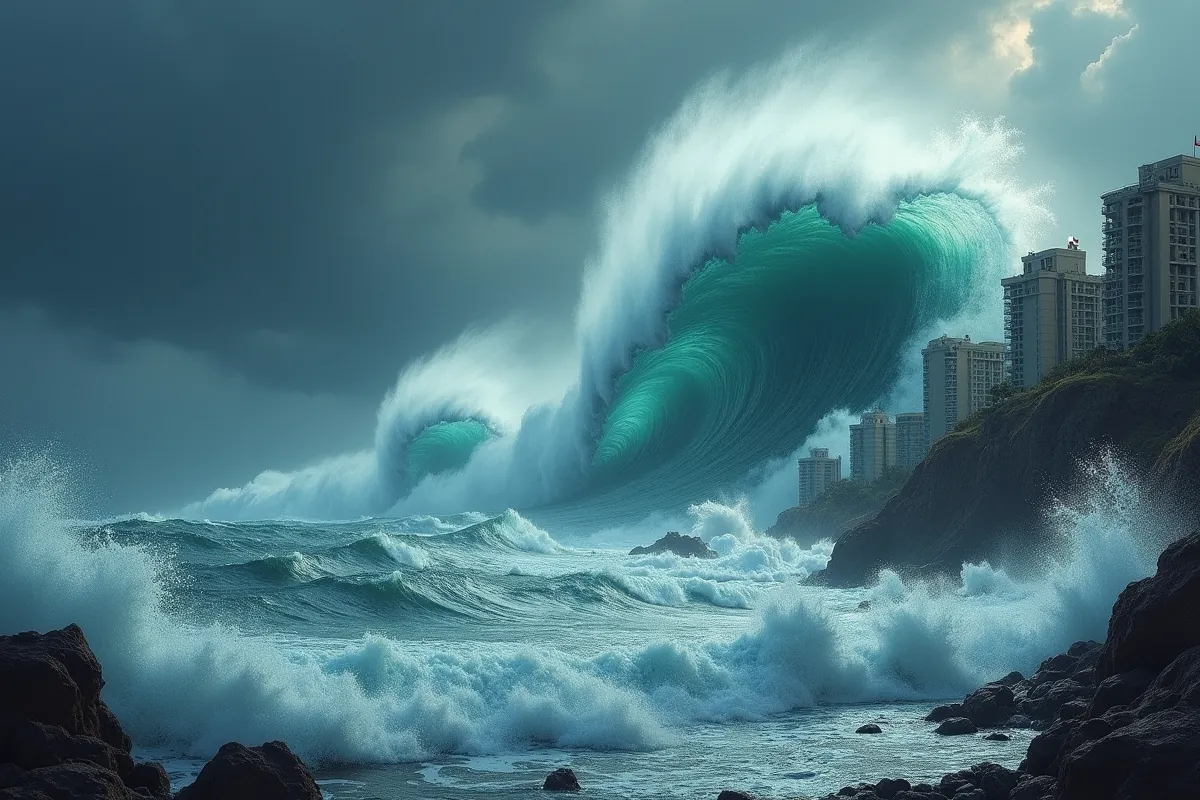 Sennik tsunami: Co oznaczają Twoje sny o wielkich falach?